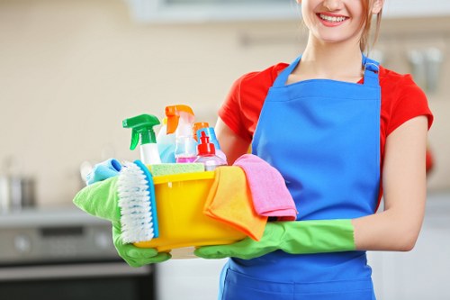 Professional rug cleaning service in Bow for a wool rug in a local home