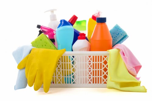 Lift and landing area included in Bow communal cleaning service