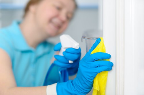 Curtain cleaning visit for a Bow apartment or commercial space