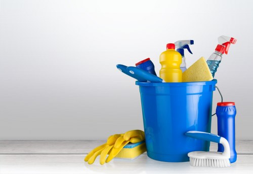 Regular house cleaning service in a Bow flat living area
