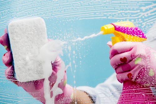 Professional window cleaning for homes and flats in Bow