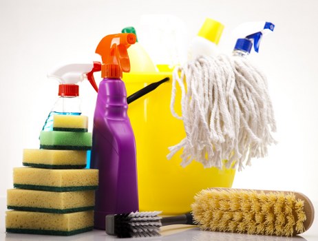 Commercial cleaners working around access and parking challenges in Bow