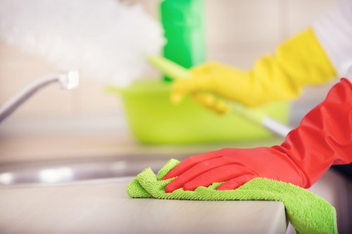 Commercial move in cleaning for an East London workspace in Bow